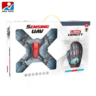 Sensing UAV 360 degree rotate hand control rc drone with out camera