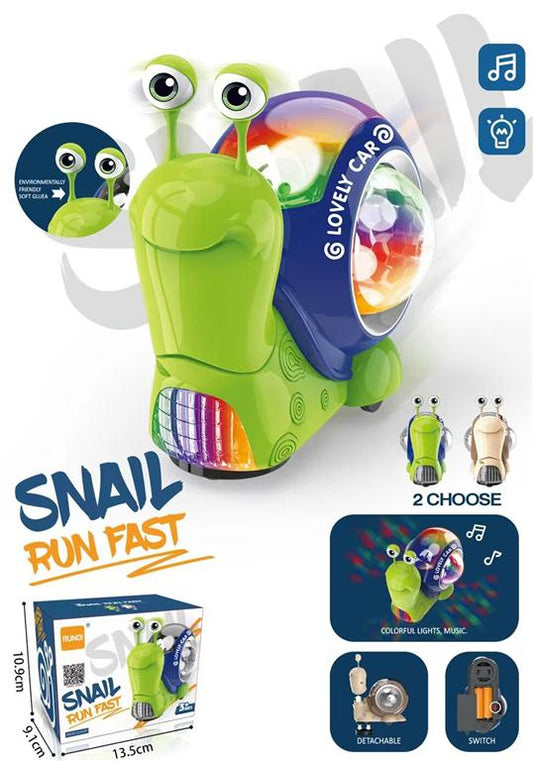 snail run fast