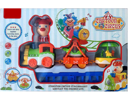 Cartoon Series Circus Train Toy