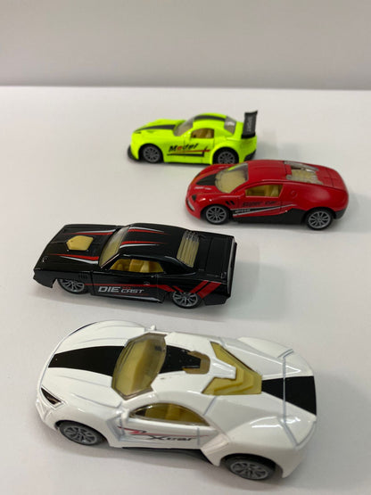 Metal Cars Pack Of 4 | DIE CAST CARS