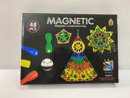 Magnetic Construction Building Blocks Set