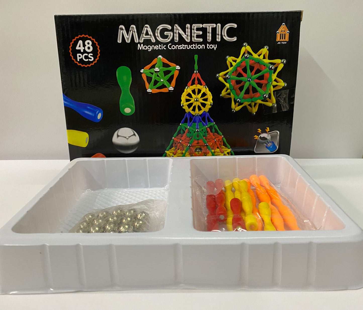 Magnetic Construction Building Blocks Set