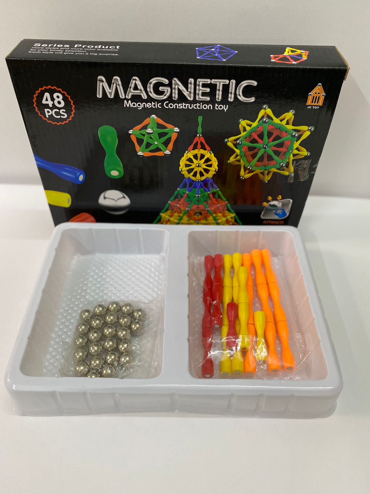 Magnetic Construction Building Blocks Set