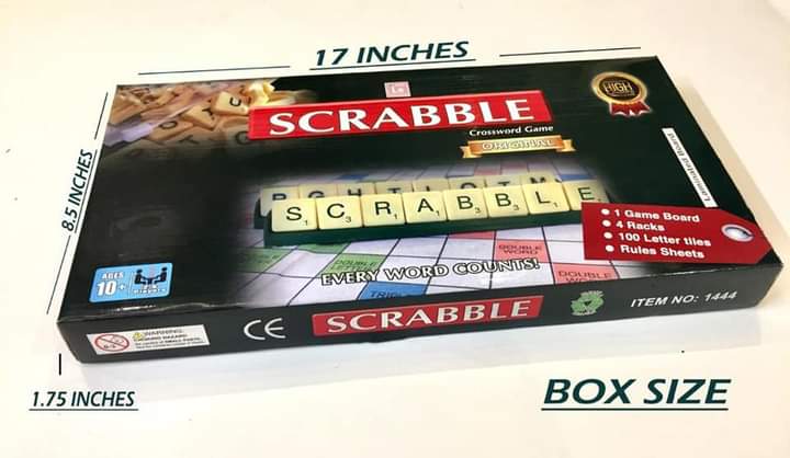 Scrabble- Board Game Big Size