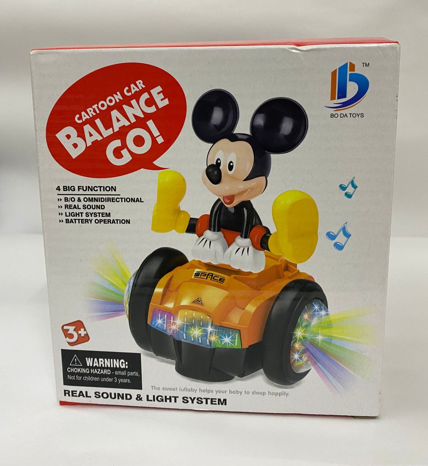 Mickey Mouse Cartoon Car With Music