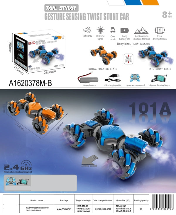 GESTURE SENSING STUNT CAR