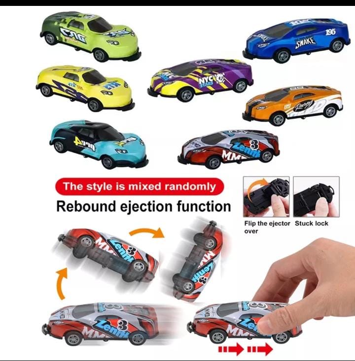 PULL BACK ALLOY CAR SET OF 05 CARS