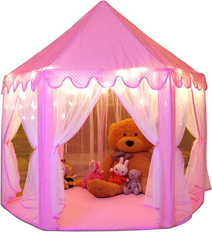 Princess Tent For Kids With Lights