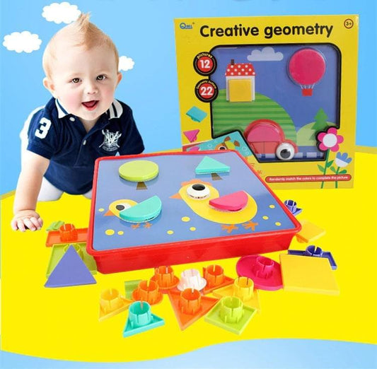 Creative Geometry – 3D Shape Matching Puzzle Game