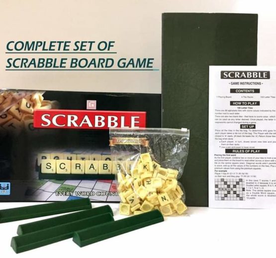 Scrabble- Board Game Big Size